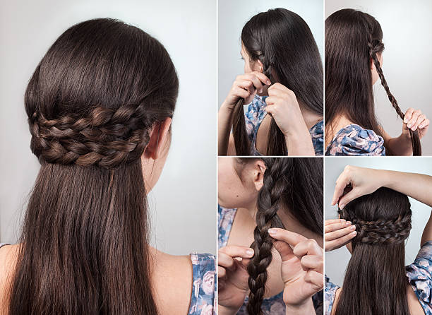 Steps for Braid Haristyle