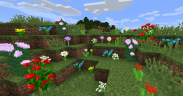 Flower magic in Minecraft