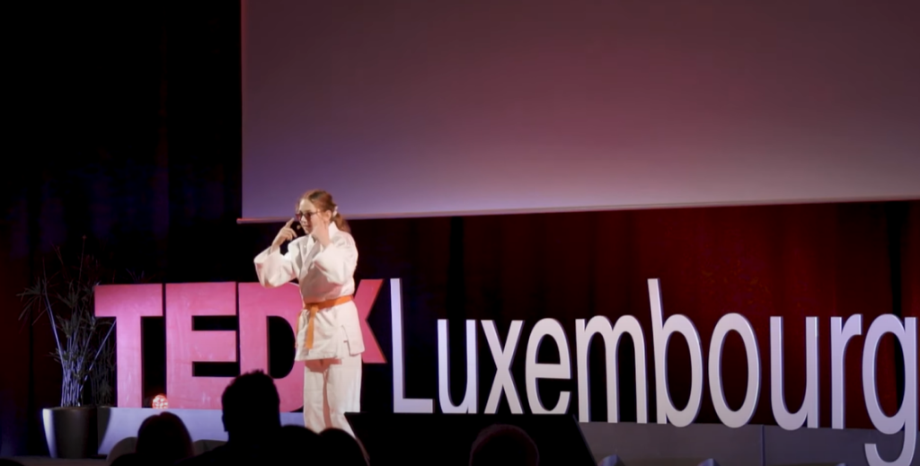 Caecilia Riedl at TEDxLuxembourgCityED