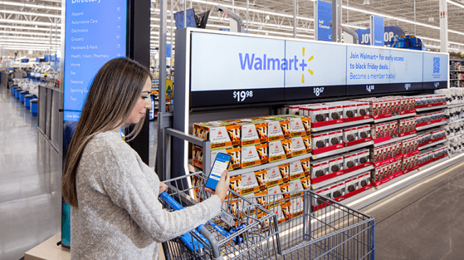 Walmart Grocery  Supercenter in New Jersey, USA gate