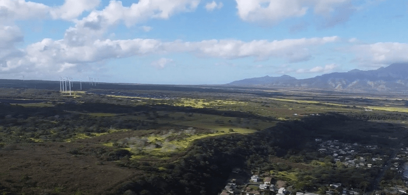 4K  North Shore Hawaii from Above

